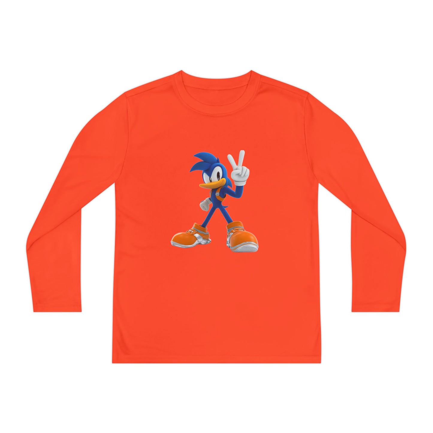 Youth Long Sleeve Competitor Tee (Duck Peace)