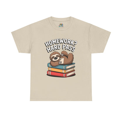 Unisex Heavy Cotton Tee (Homework? Hard Pass)