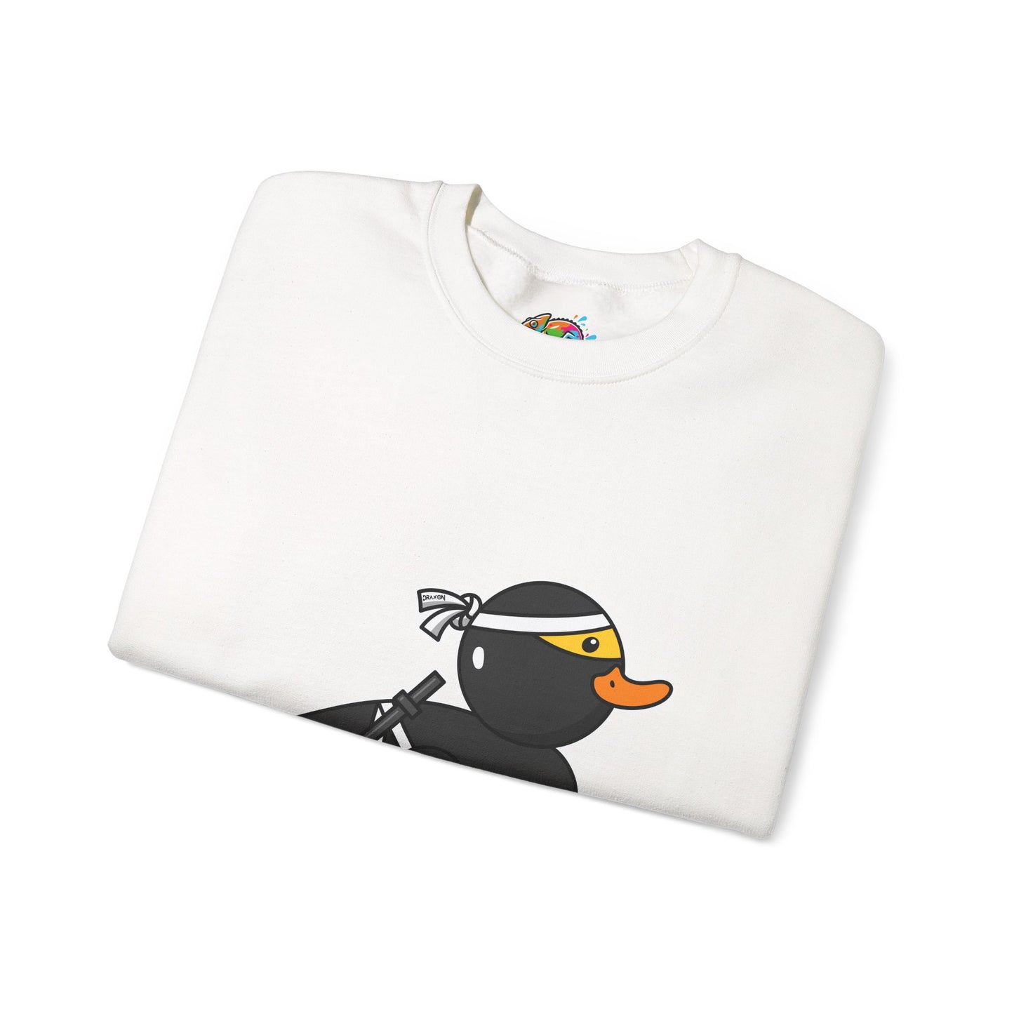 Unisex Heavy Blend™ Crewneck Sweatshirt (Ninja Duck)