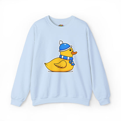 Unisex Heavy Blend™ Crewneck Sweatshirt (Chilly Duck)