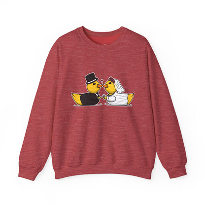 Unisex Heavy Blend™ Crewneck Sweatshirt (Wedding Ducks)