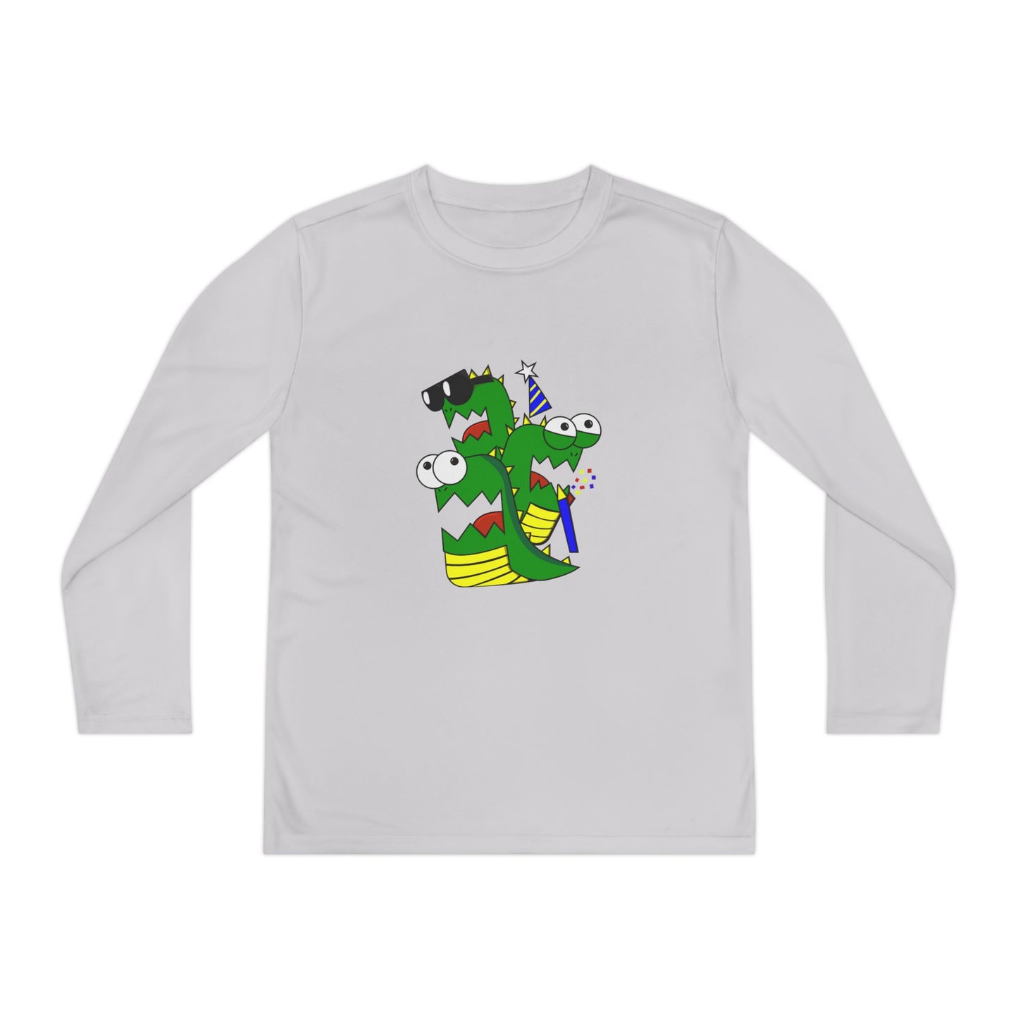 Youth Long Sleeve Competitor Tee (Larry the Snake thing)