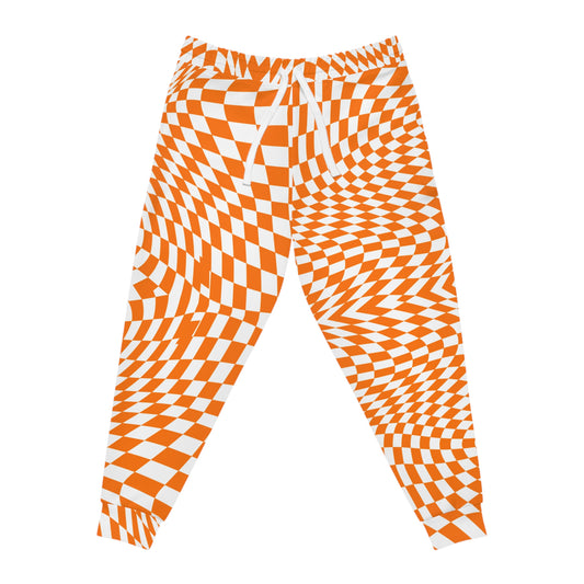 Athletic Joggers (Orange Pixels)