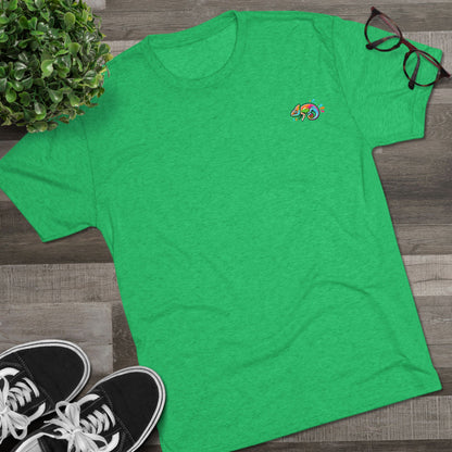 Unisex Tri-Blend Crew Neck (DC Logo)
