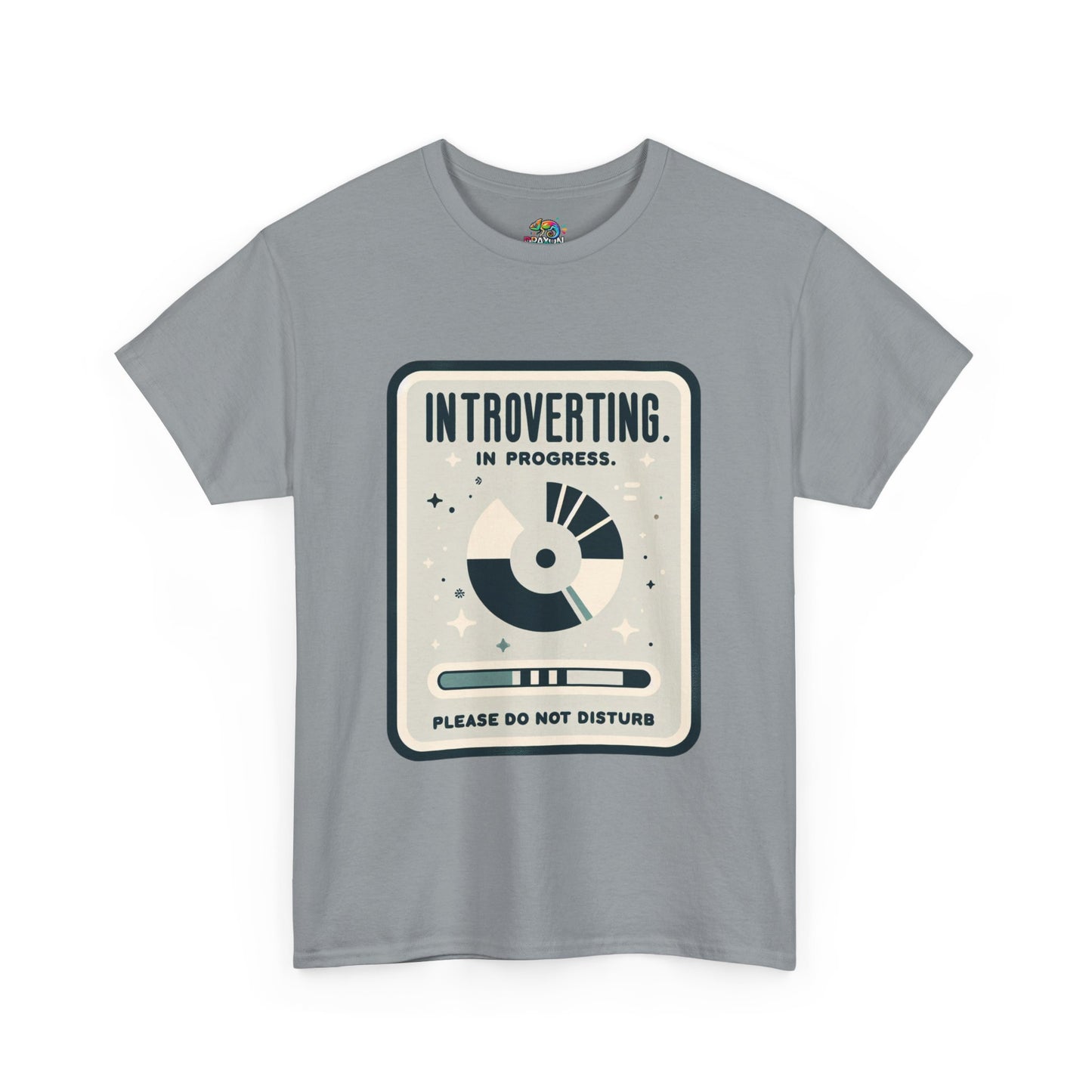 Unisex Heavy Cotton Tee (Introverting in Progress)