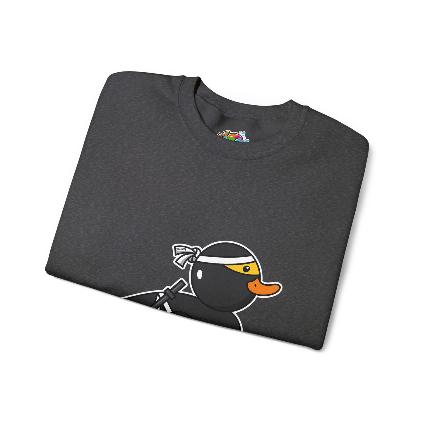 Unisex Heavy Blend™ Crewneck Sweatshirt (Ninja Duck)