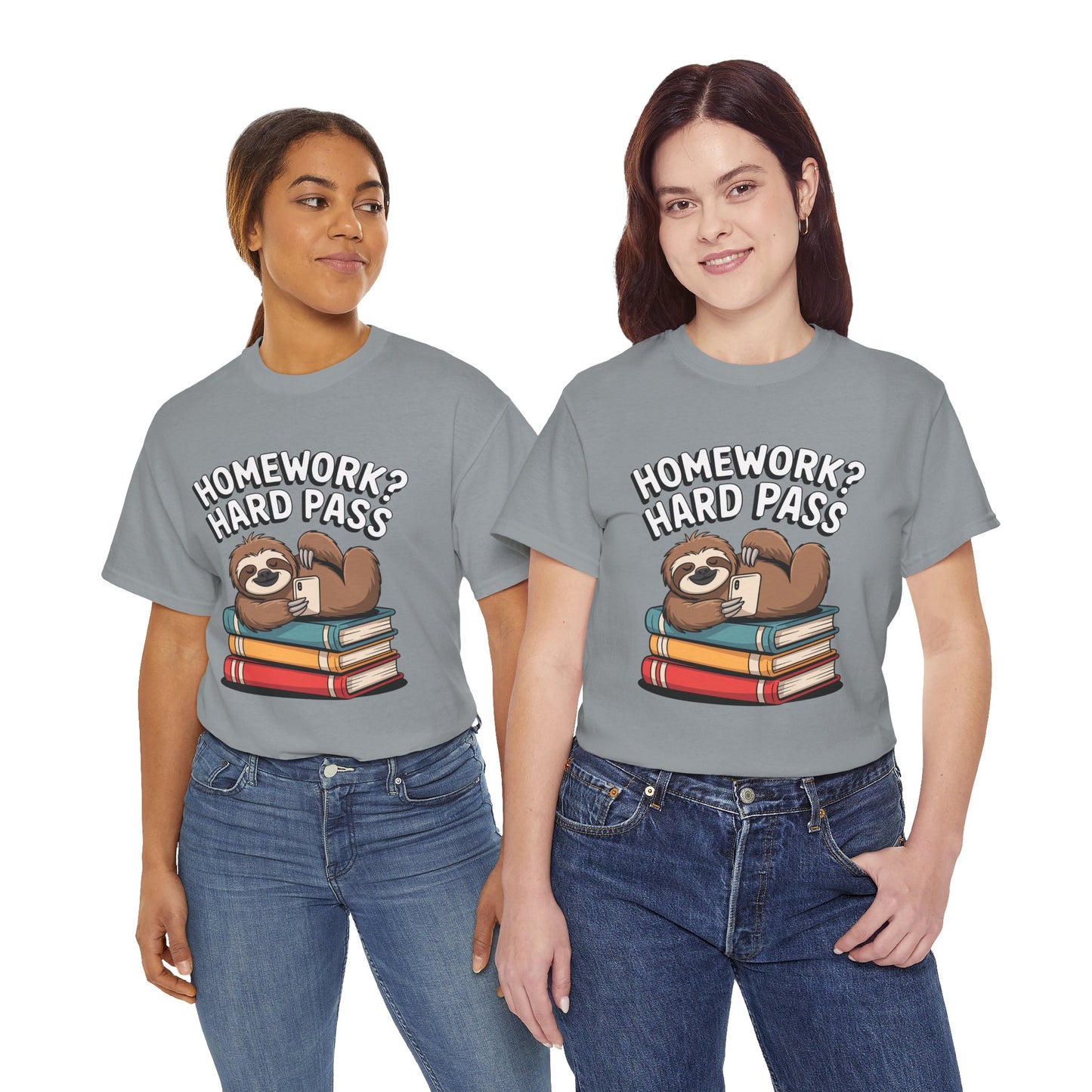 Unisex Heavy Cotton Tee (Homework? Hard Pass)