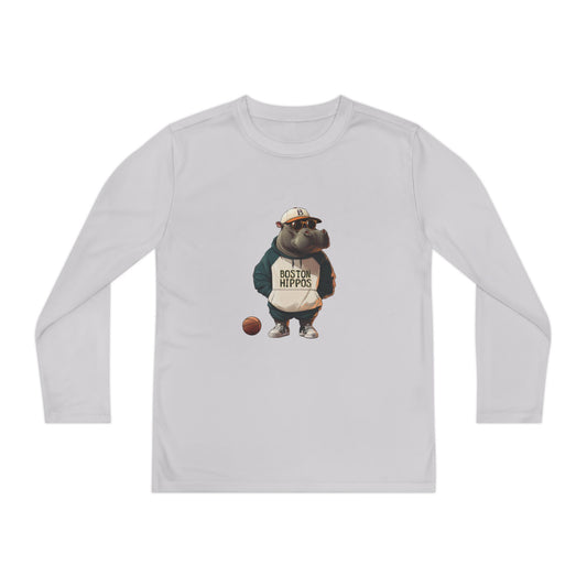 Youth Long Sleeve Competitor Tee (Boston Hippos)