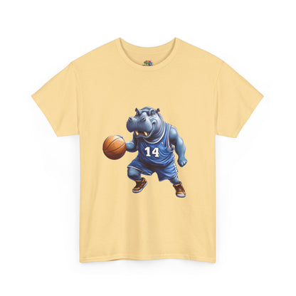 Unisex Heavy Cotton Tee (Hippo Baller)