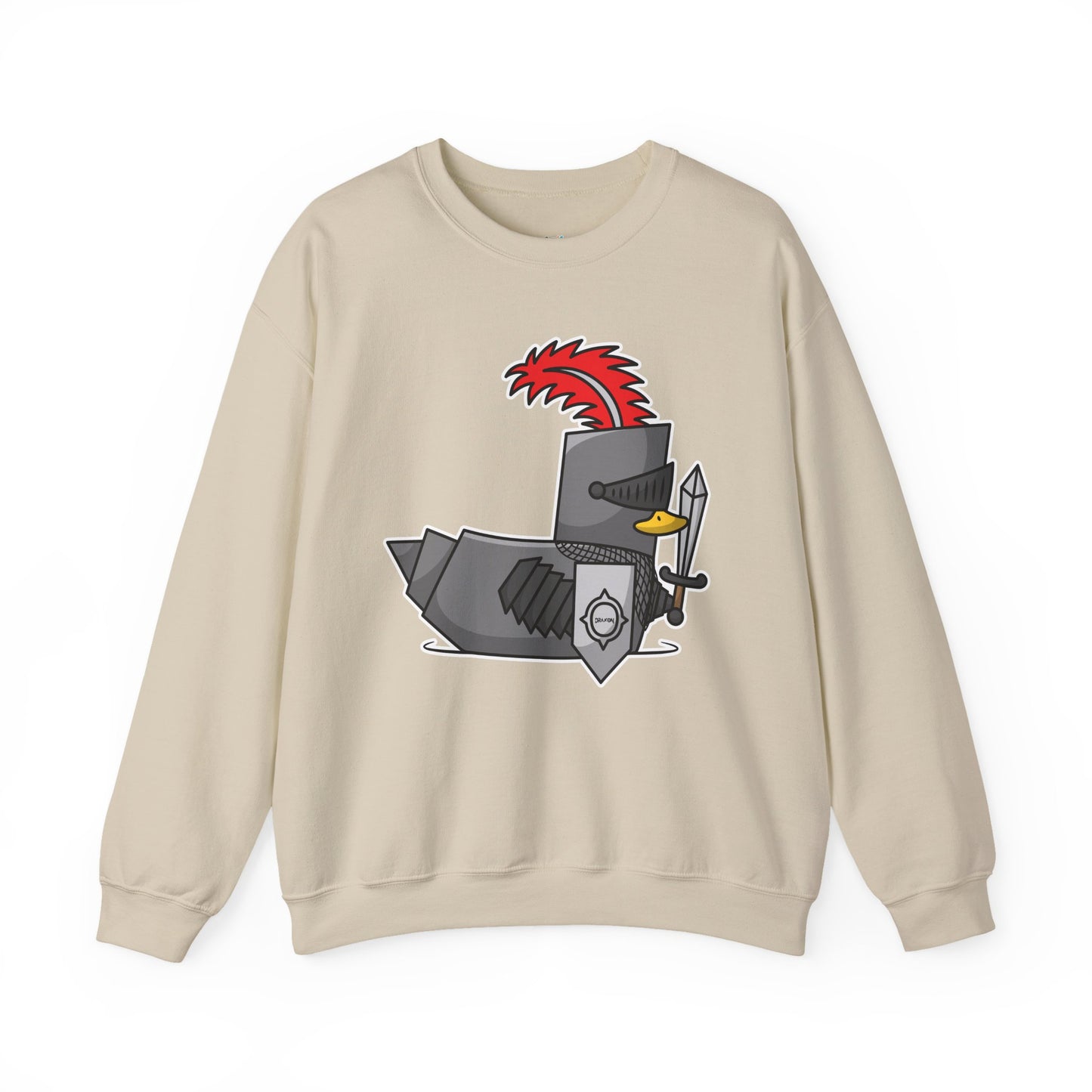 Unisex Heavy Blend™ Crewneck Sweatshirt (Knight Duck)
