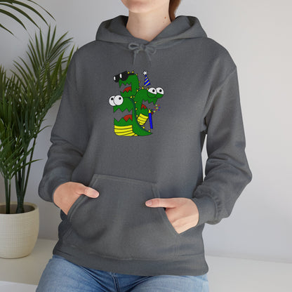 Unisex Heavy Blend™ Hooded Sweatshirt (Larry the Snake thing)