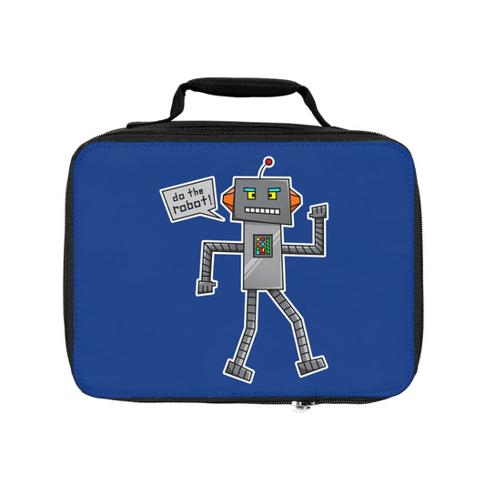 Lunch Bag - Dark Blue (Do the Robot)