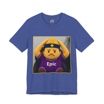 Epic Tee - Casual Unisex Jersey Short Sleeve Shirt with Playful Design (CLASH)