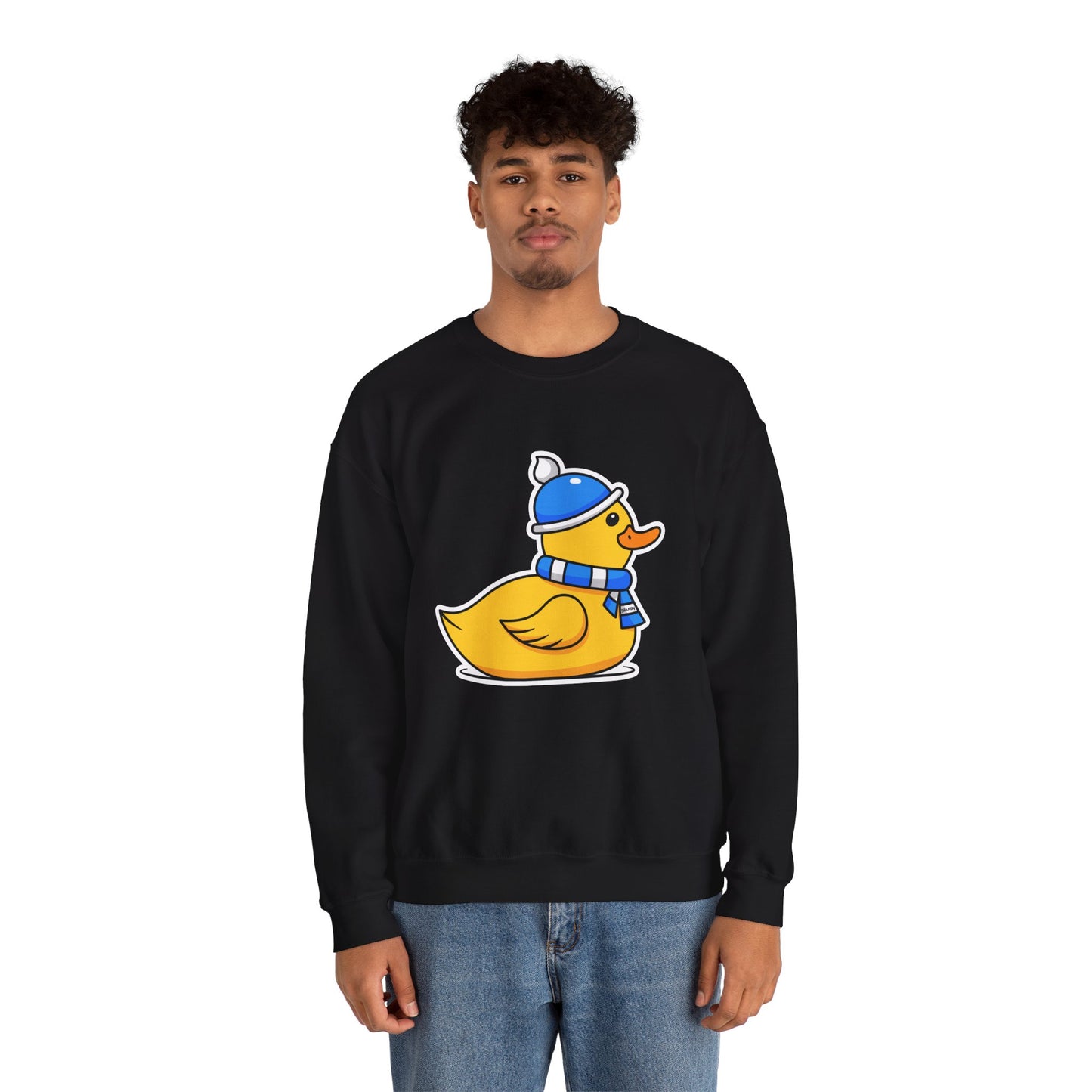 Unisex Heavy Blend™ Crewneck Sweatshirt (Chilly Duck)