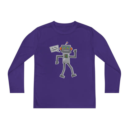 Youth Long Sleeve Competitor Tee (Do the Robot)