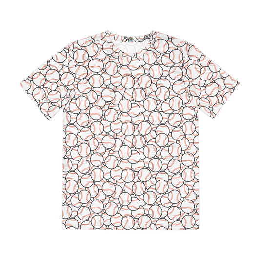 Men's Polyester Tee (Baseball)