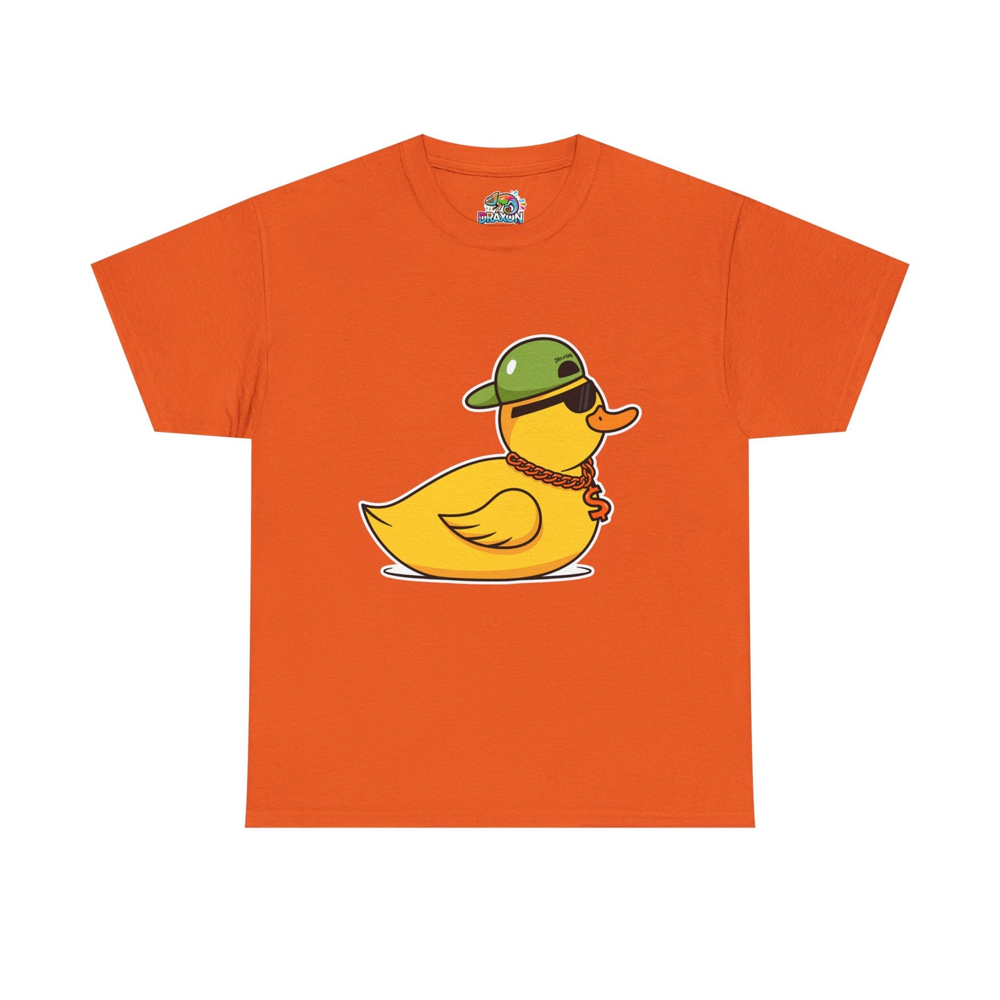Unisex Heavy Cotton Tee (Gangster Duck)