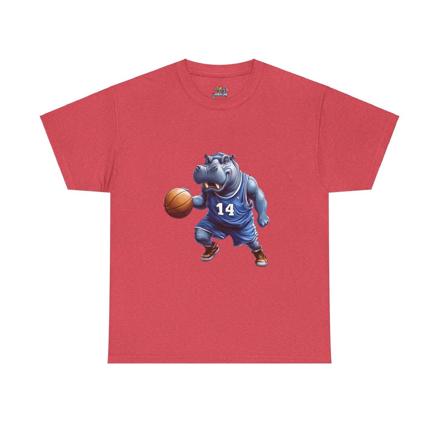 Unisex Heavy Cotton Tee (Hippo Baller)