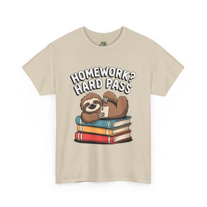 Unisex Heavy Cotton Tee (Homework? Hard Pass)