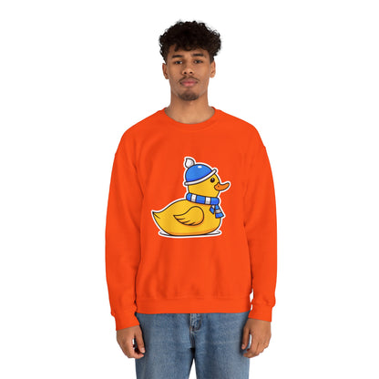 Unisex Heavy Blend™ Crewneck Sweatshirt (Chilly Duck)