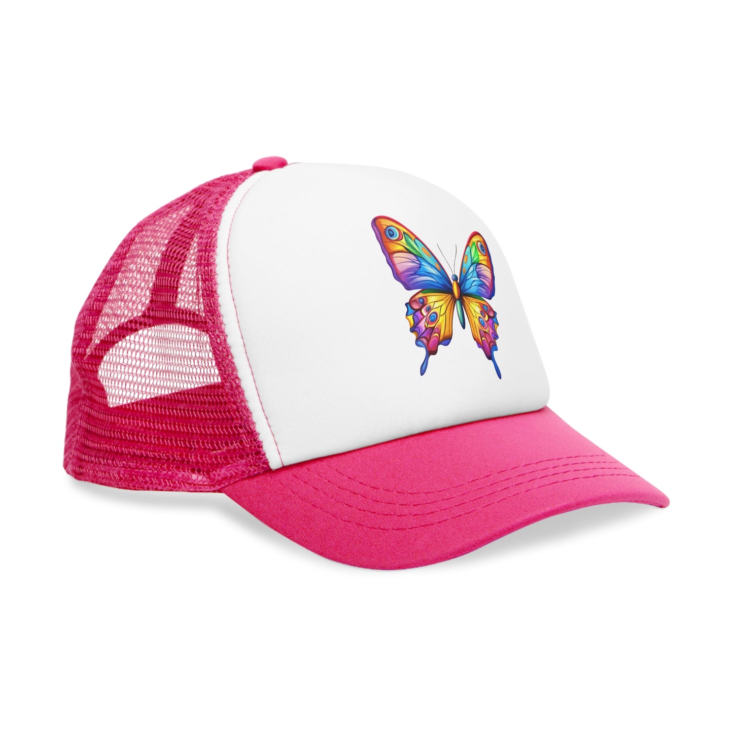 Mesh Cap (Colorful Butterfly)