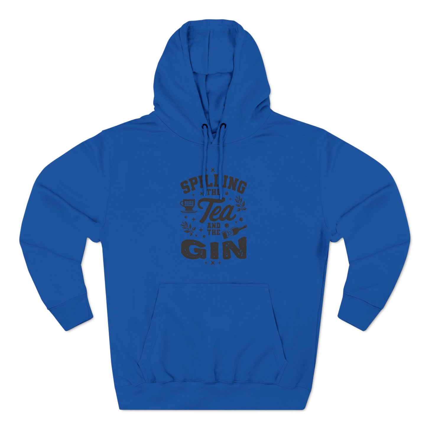 Three-Panel Fleece Hoodie (Spill Tea & Gin)