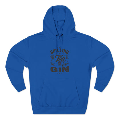 Three-Panel Fleece Hoodie (Spill Tea & Gin)