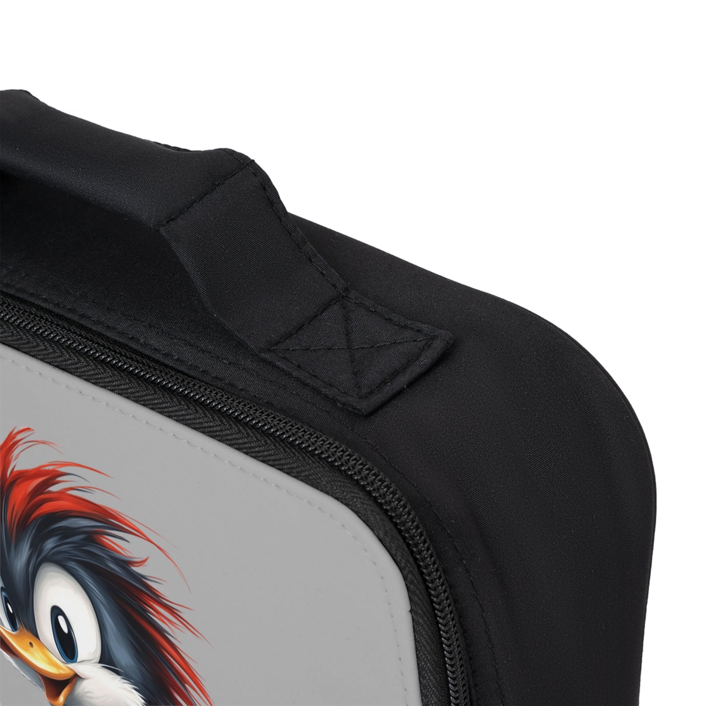 Lunch Bag - Light Grey (Red Hair Duck)