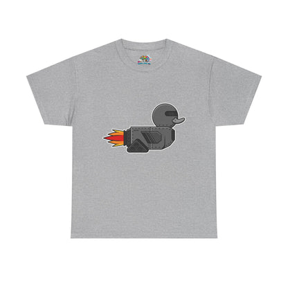 Unisex Heavy Cotton Tee (Robot Duck)