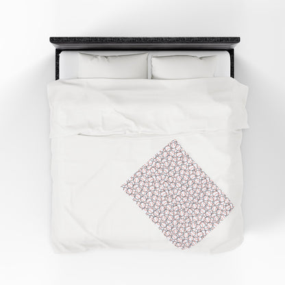 Velveteen Plush Blanket (Baseball)