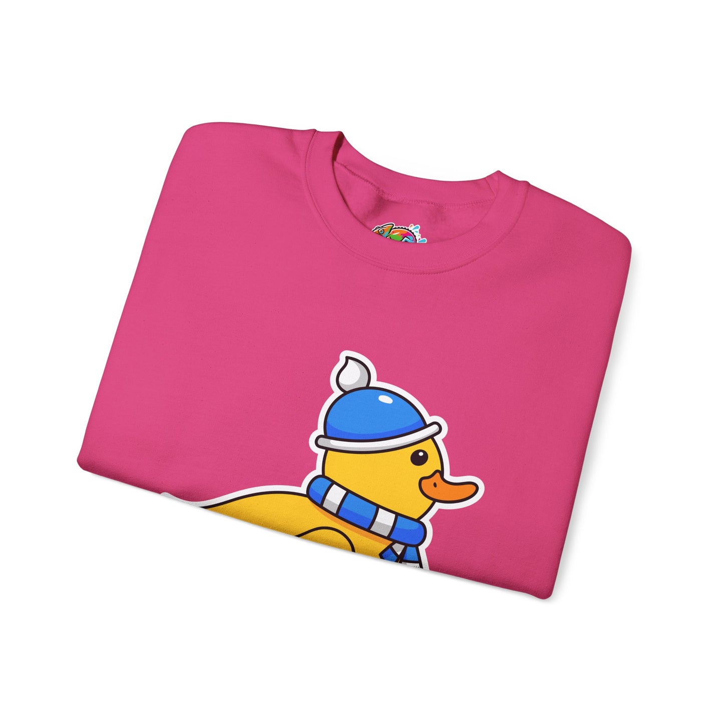 Unisex Heavy Blend™ Crewneck Sweatshirt (Chilly Duck)