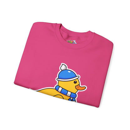Unisex Heavy Blend™ Crewneck Sweatshirt (Chilly Duck)
