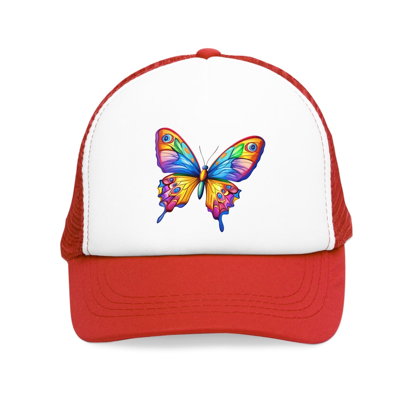 Mesh Cap (Colorful Butterfly)