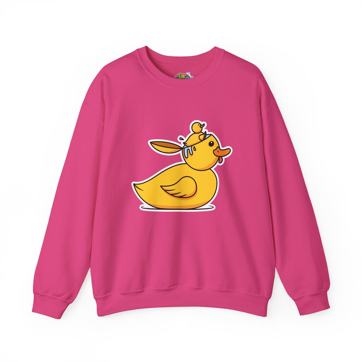 Unisex Heavy Blend™ Crewneck Sweatshirt (Duck Bird Brain)