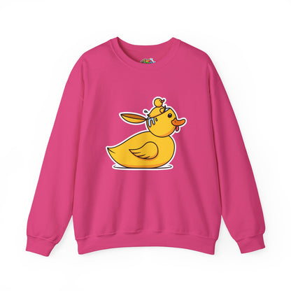 Unisex Heavy Blend™ Crewneck Sweatshirt (Duck Bird Brain)