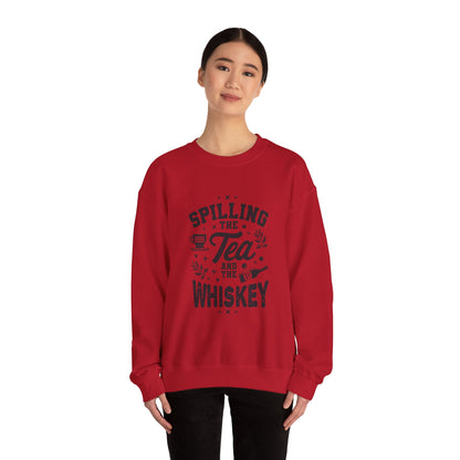 Unisex Heavy Blend™ Crewneck Sweatshirt (Spill Tea & Whiskey)