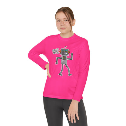 Youth Long Sleeve Competitor Tee (Do the Robot)