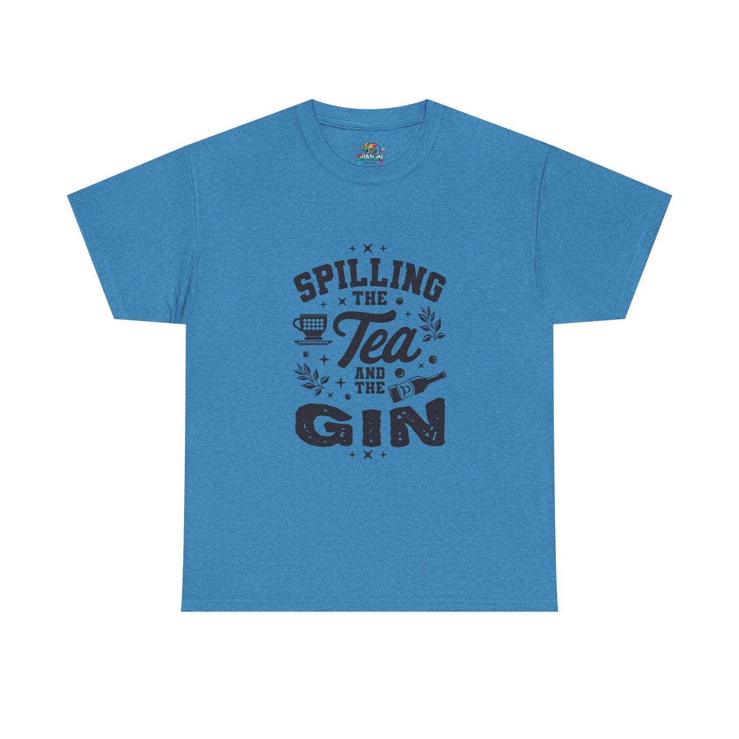 Unisex Heavy Cotton Tee (Spill Tea & Gin)