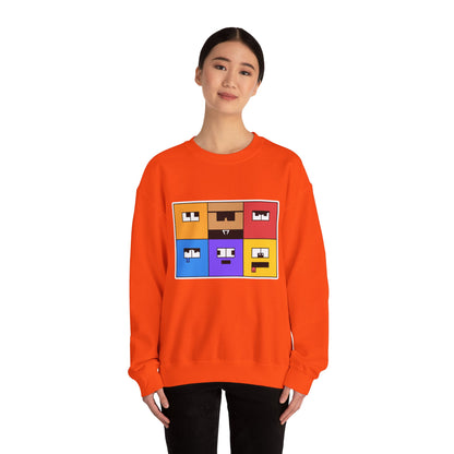 Unisex Heavy Blend™ Crewneck Sweatshirt (Emotion Blocks)