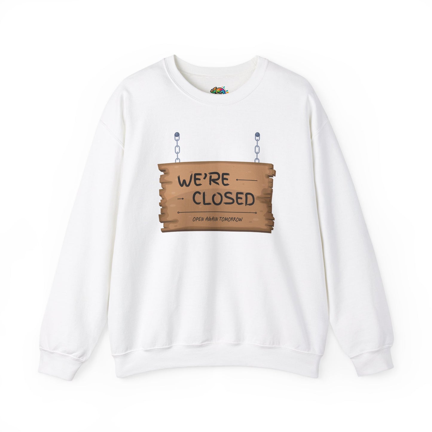 Unisex Heavy Blend™ Crewneck Sweatshirt (We're Closed)