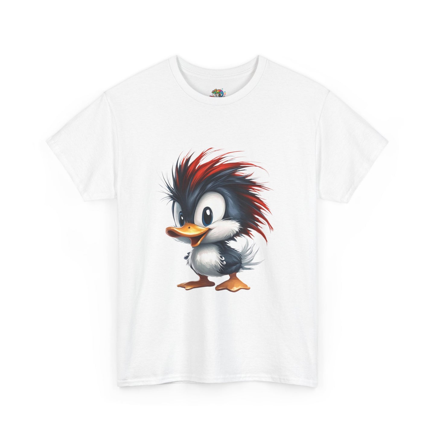 Unisex Heavy Cotton Tee (Red Hair Duck)