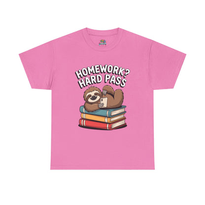 Unisex Heavy Cotton Tee (Homework? Hard Pass)