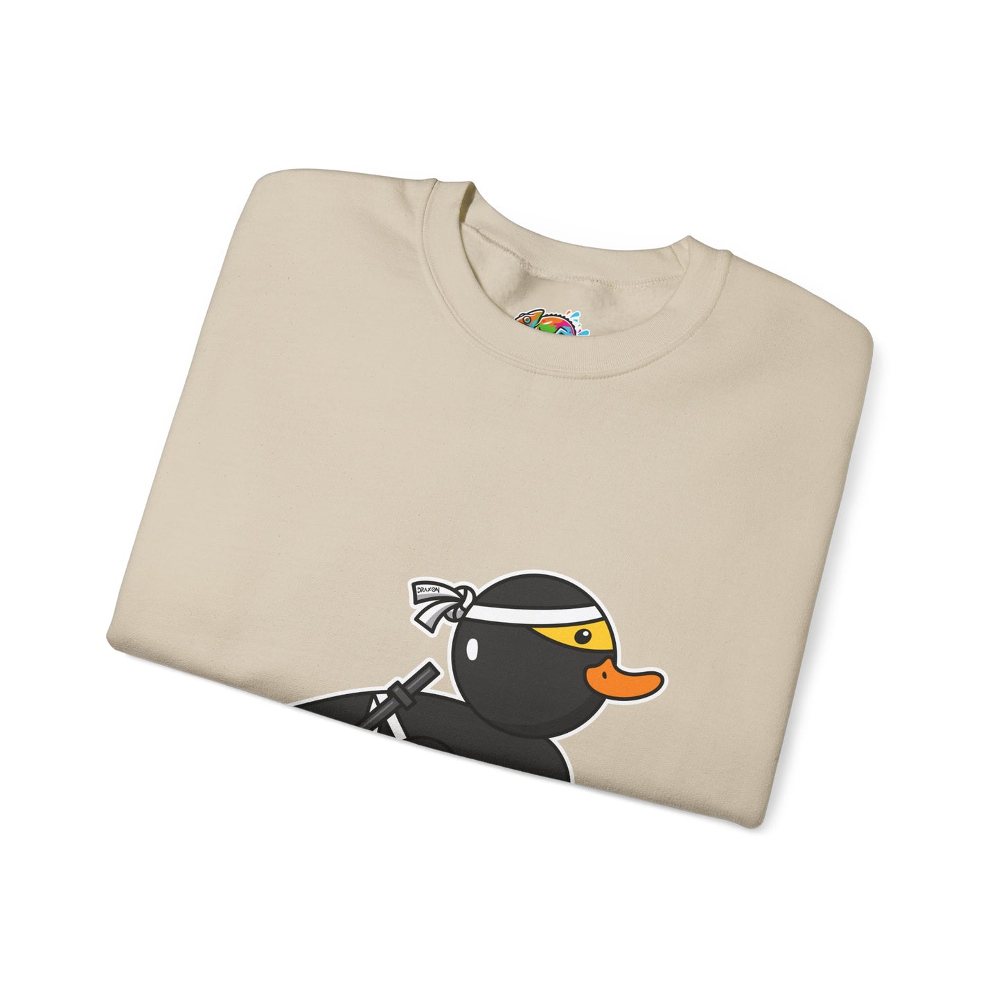 Unisex Heavy Blend™ Crewneck Sweatshirt (Ninja Duck)