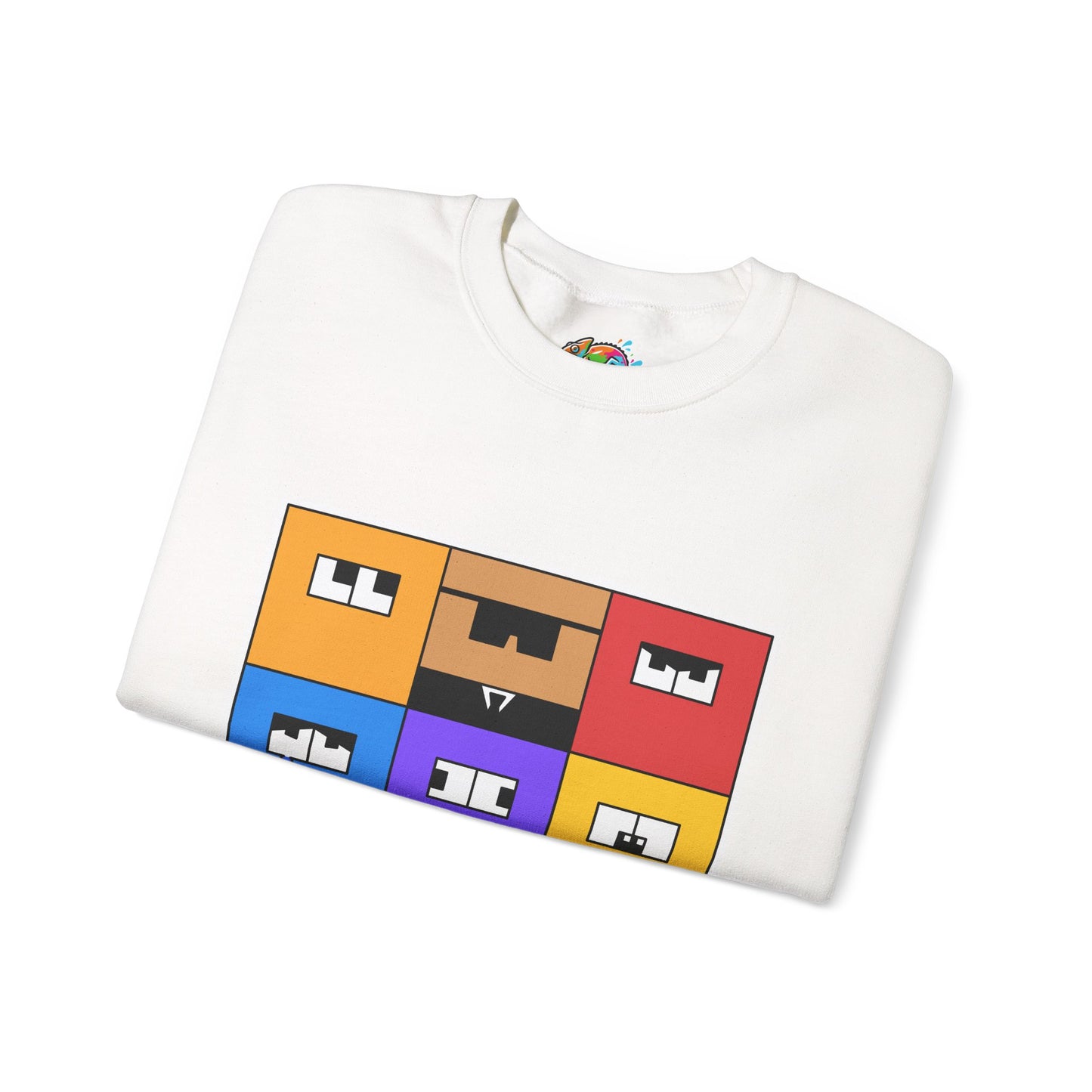 Unisex Heavy Blend™ Crewneck Sweatshirt (Emotion Blocks)
