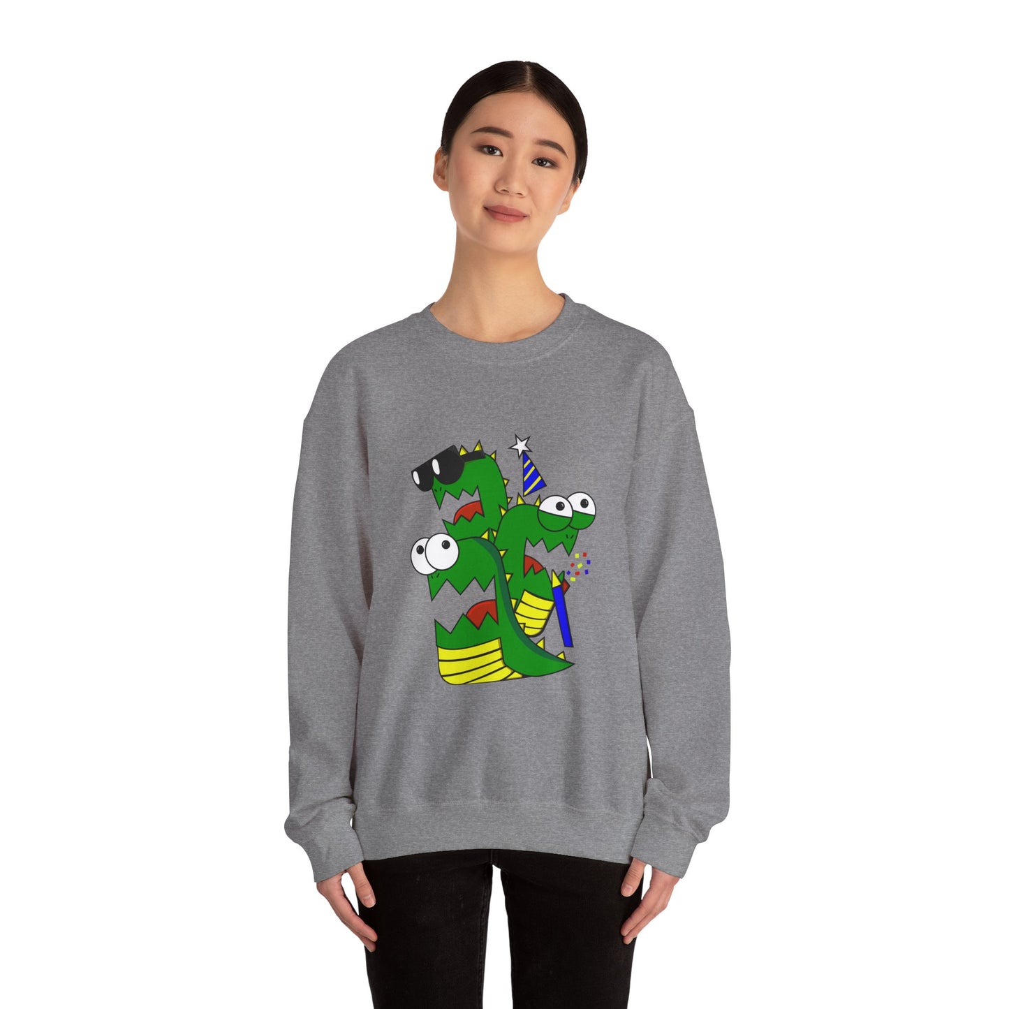 Unisex Heavy Blend™ Crewneck Sweatshirt (Larry the Snake thing)