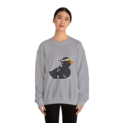 Unisex Heavy Blend™ Crewneck Sweatshirt (Ninja Duck)