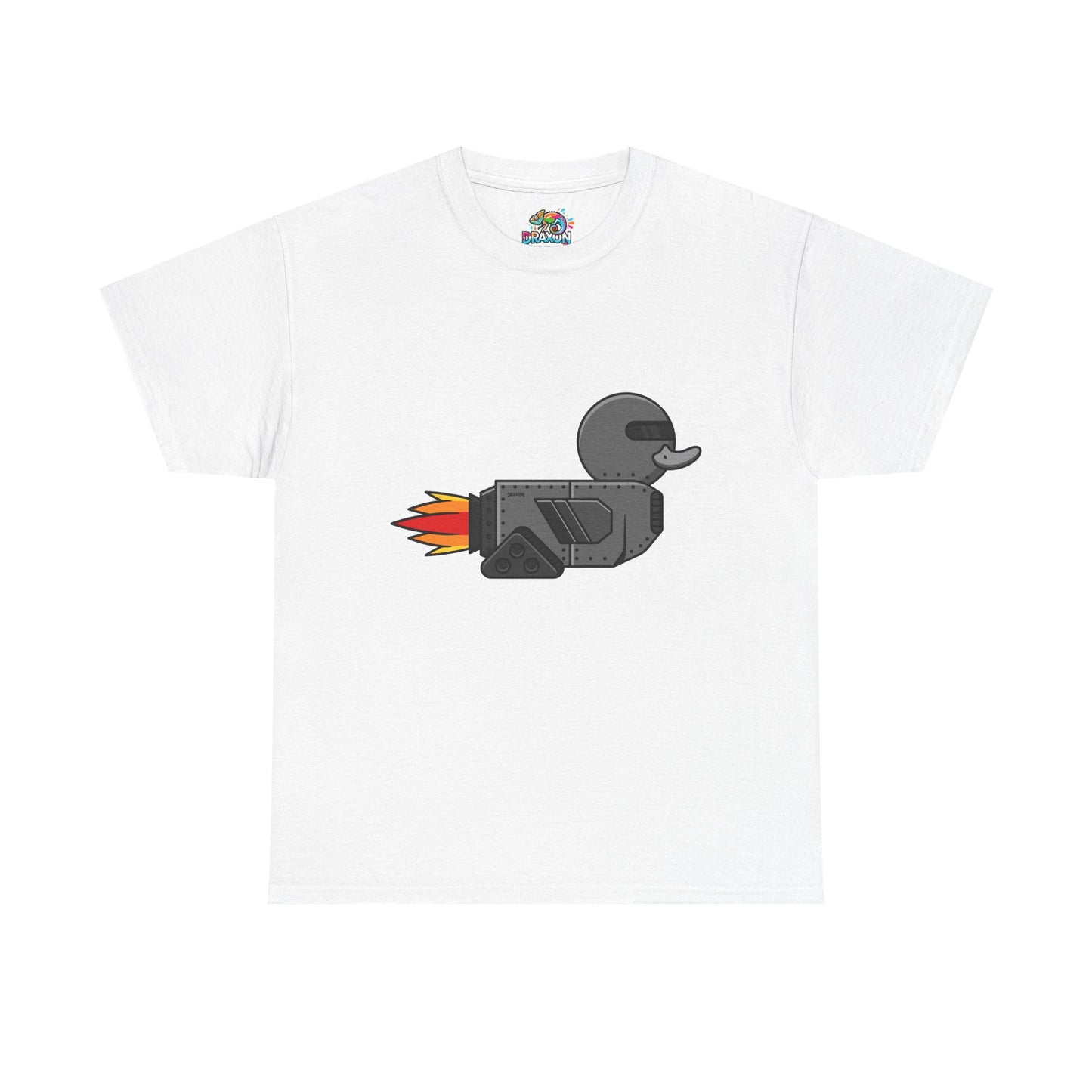 Unisex Heavy Cotton Tee (Robot Duck)