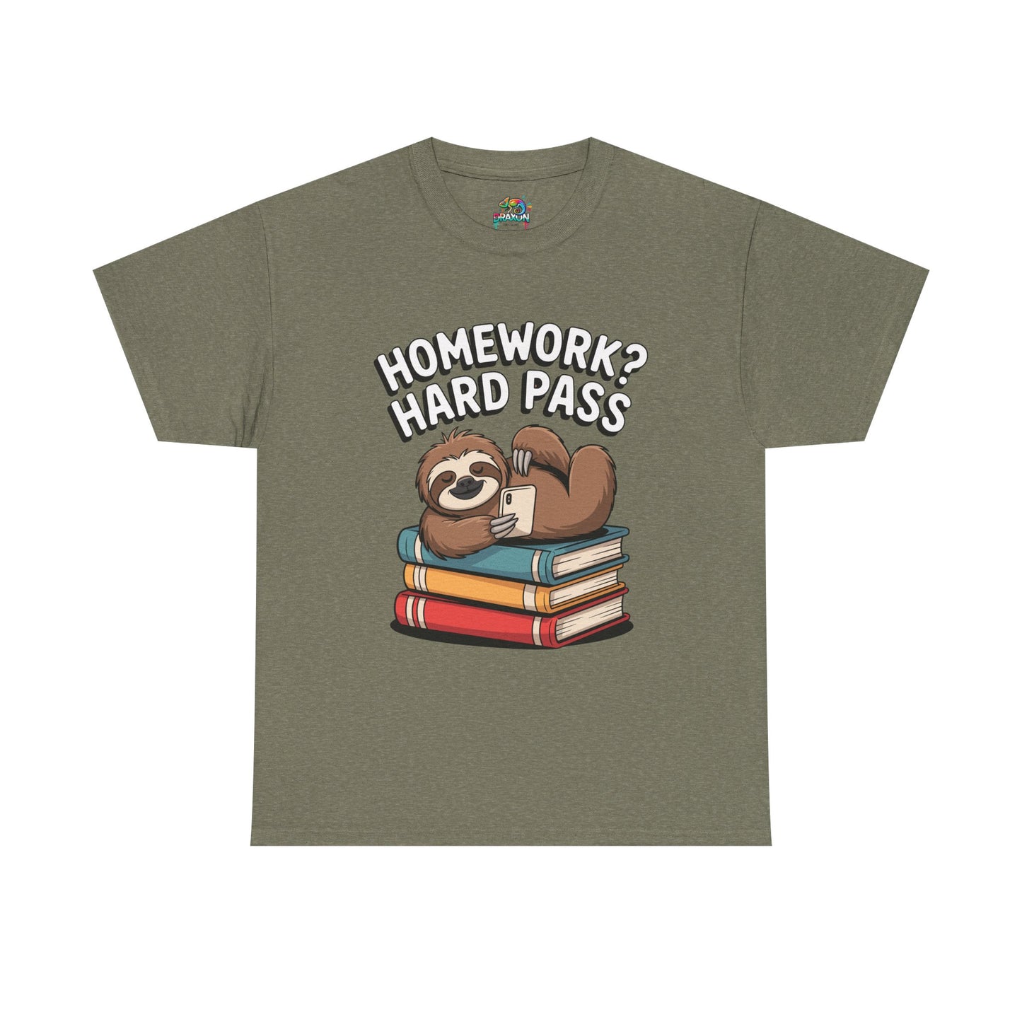 Unisex Heavy Cotton Tee (Homework? Hard Pass)