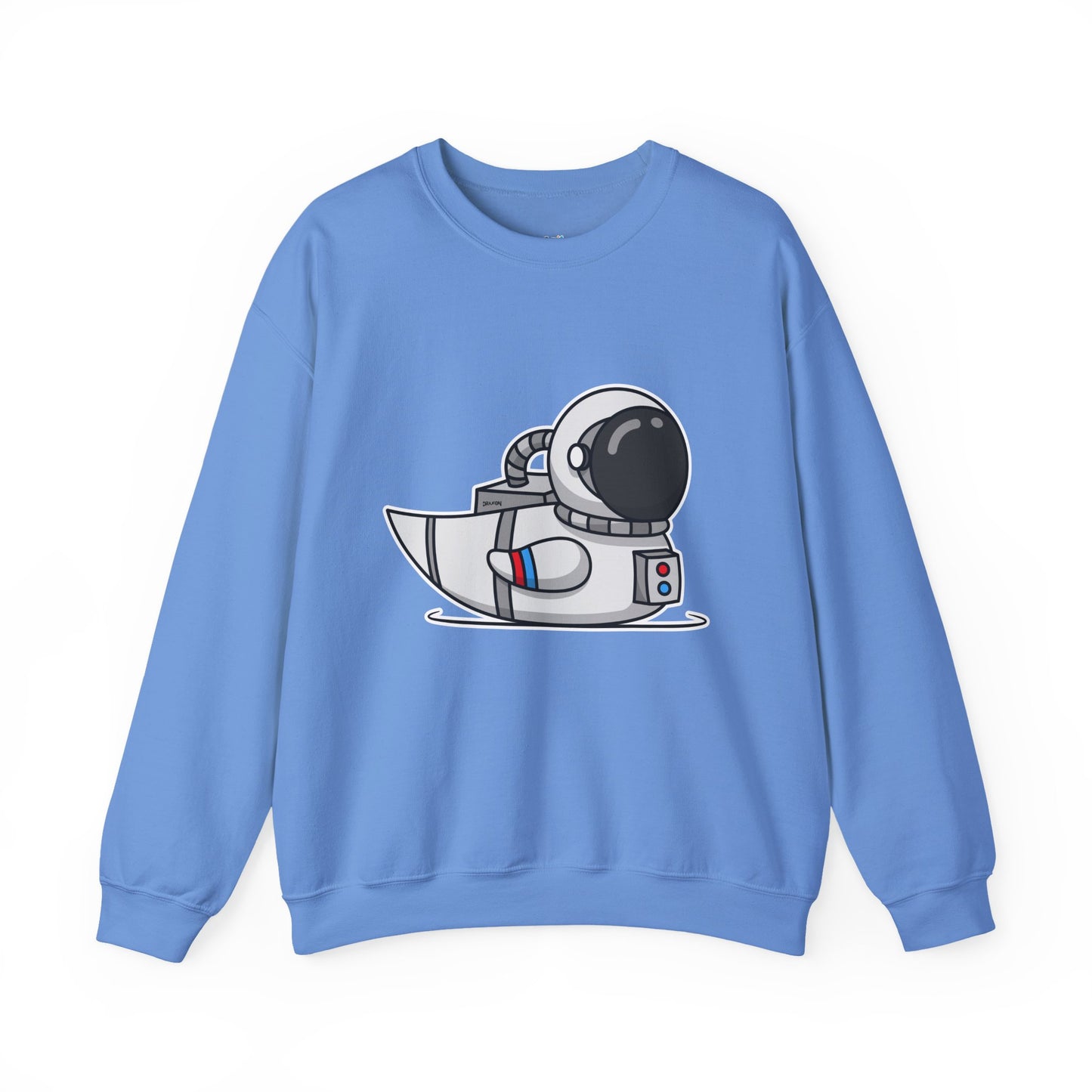 Unisex Heavy Blend™ Crewneck Sweatshirt (Astronaut Duck)