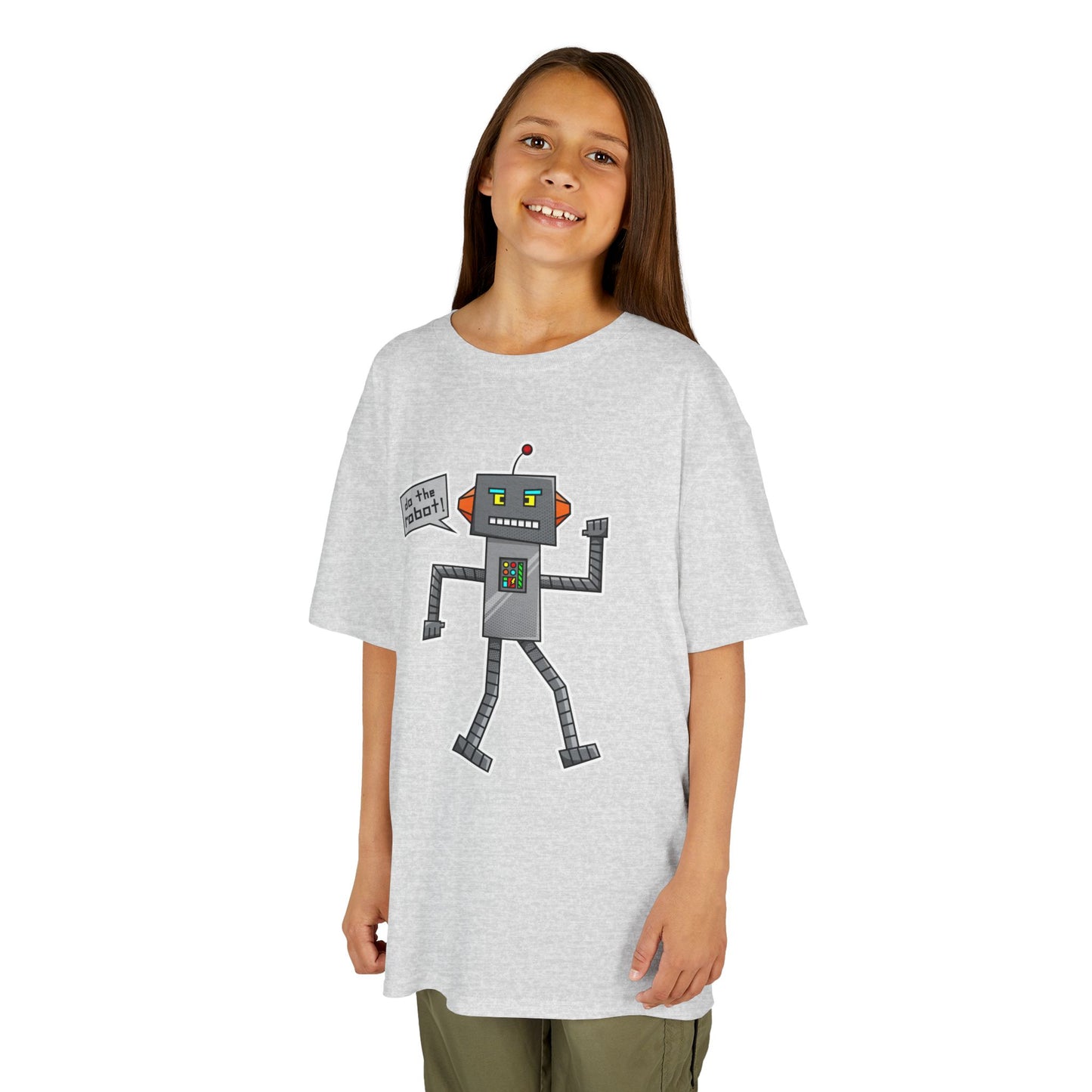 Kids Heavy Cotton T-Shirt (Do the Robot)